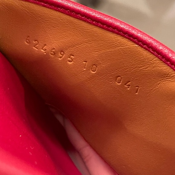 Gucci Men's Baiadera Stripe Slide Sandal In Red - Picture 14 of 15